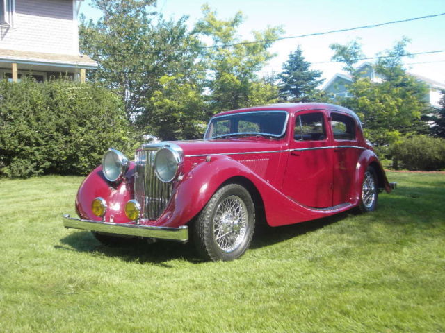 1947 Burgundy Jaguar Other Sedan