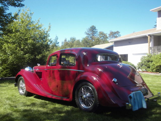 1947 Burgundy Jaguar Other Sedan