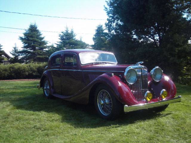 1947 Burgundy Jaguar Other Sedan