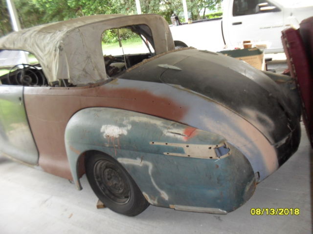 1947 black cherry Ford zephyr Coupe