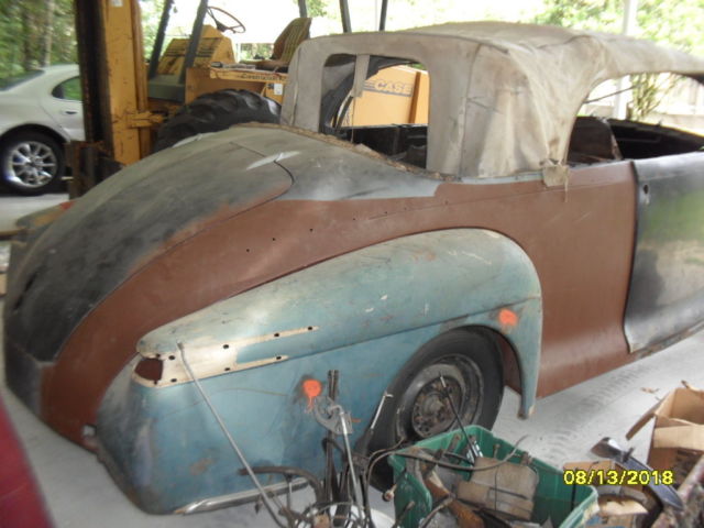 1947 black cherry Ford zephyr Coupe