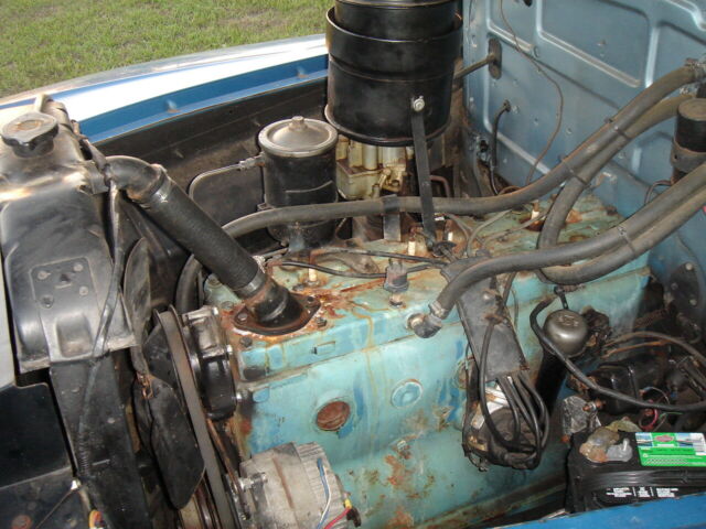 1947 Blue Oldsmobile 66 Sedan