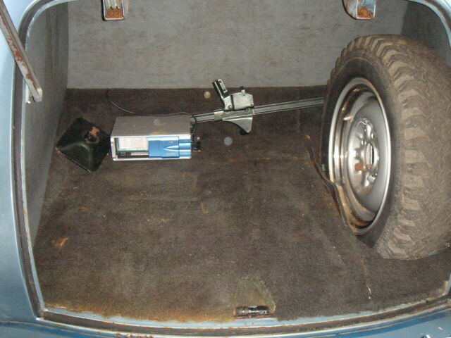 1947 Blue Oldsmobile 66 Sedan