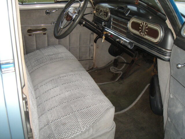 1947 Blue Oldsmobile 66 Sedan