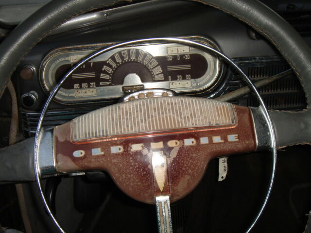 1947 Blue Oldsmobile 66 Sedan