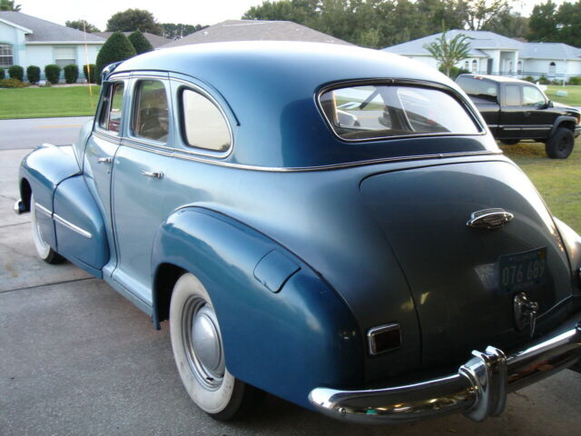 1947 Blue Oldsmobile 66 Sedan
