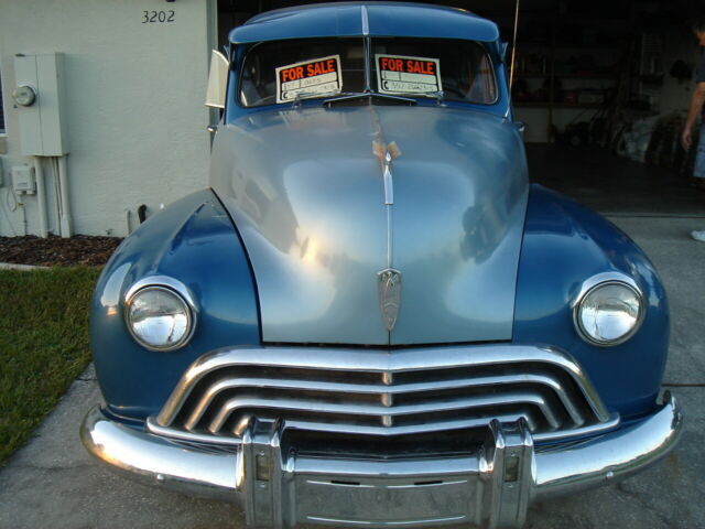1947 Blue Oldsmobile 66 Sedan