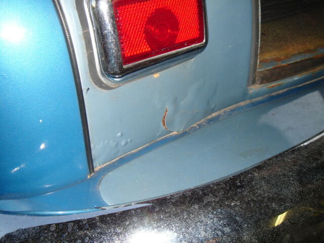 1947 Blue Oldsmobile 66 Sedan