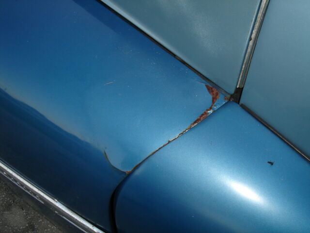 1947 Blue Oldsmobile 66 Sedan