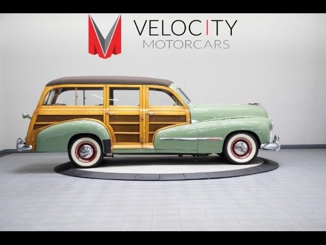 1947 Green Oldsmobile Model 66 Wagon Wagon