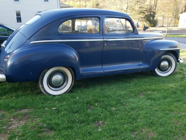 1947 Blue Plymouth Other 2dr sedan