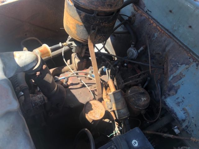 1947 Blue Plymouth Special deluxe Sedan