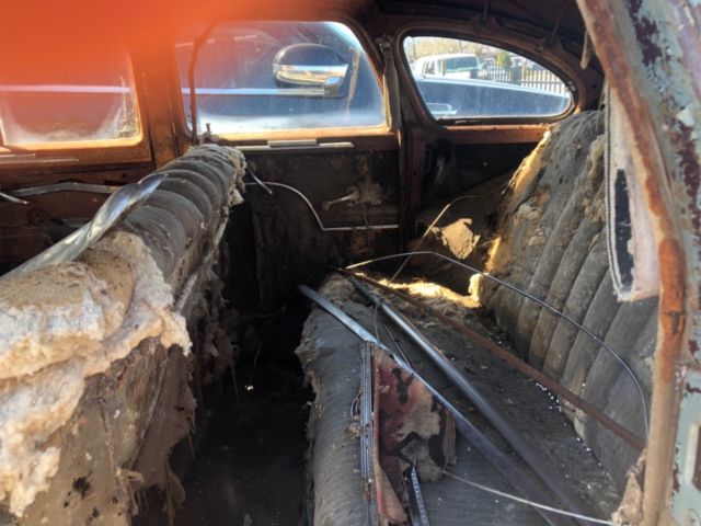 1947 Blue Plymouth Special deluxe Sedan