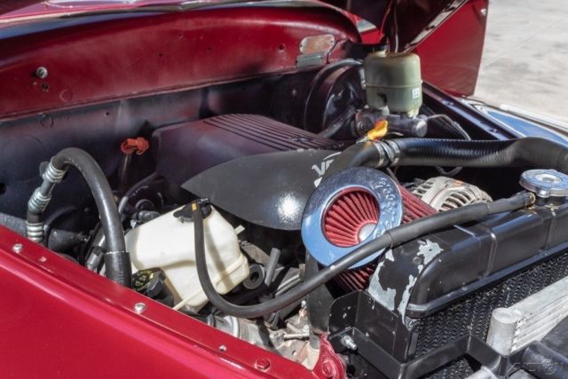 1947 Burgundy Plymouth Special DeLuxe Sedan