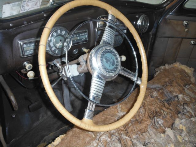 1947 2 tone grey Pontiac Streamliner 2 Dr Sdn