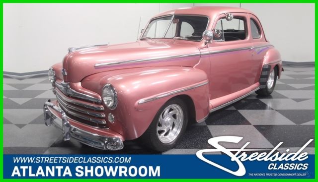 1947 Red Ford Deluxe