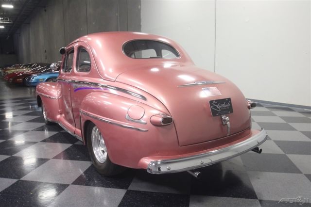 1947 Red Ford Deluxe