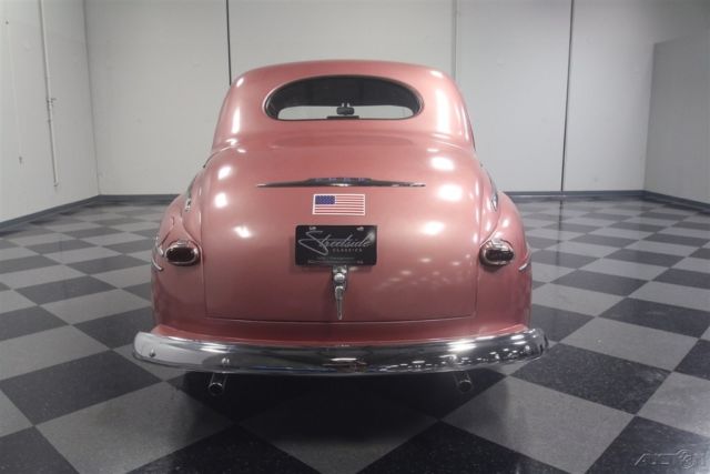1947 Red Ford Deluxe