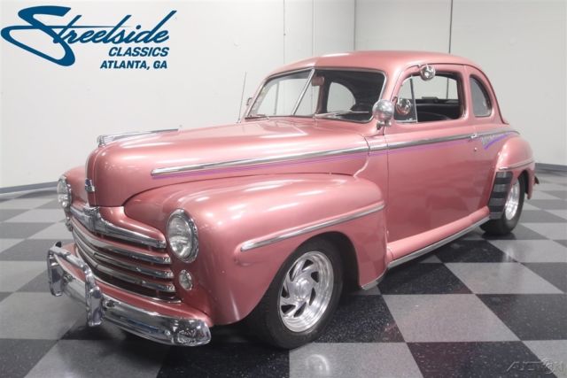 1947 Red Ford Deluxe