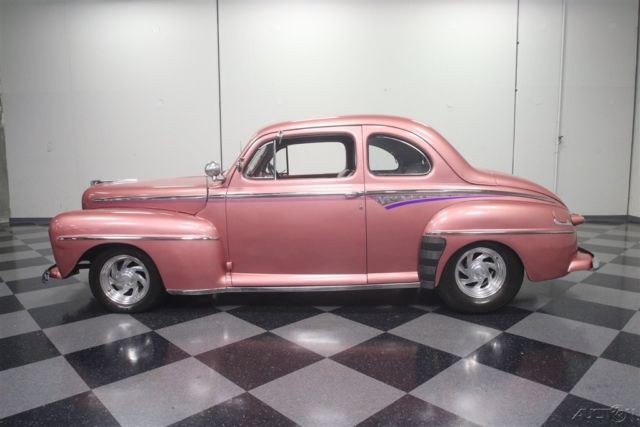1947 Red Ford Deluxe