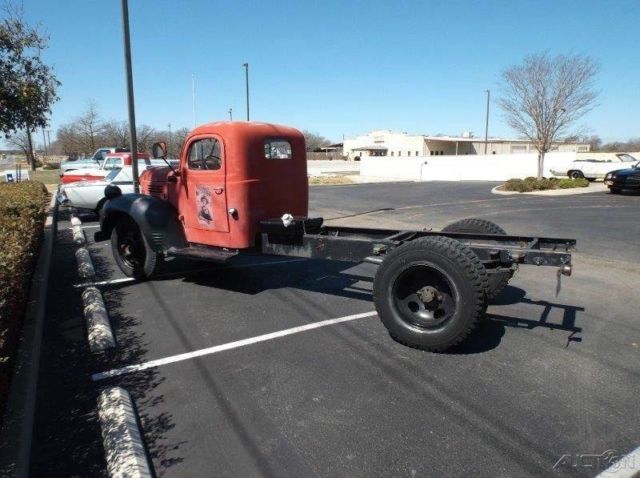 1947 Red Chevrolet Fleet Master