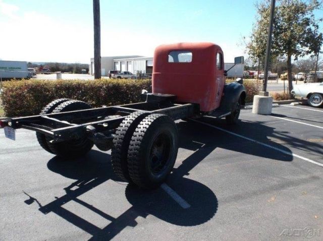 1947 Red Chevrolet Fleet Master