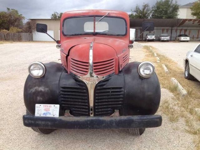 1947 Red Chevrolet Fleet Master