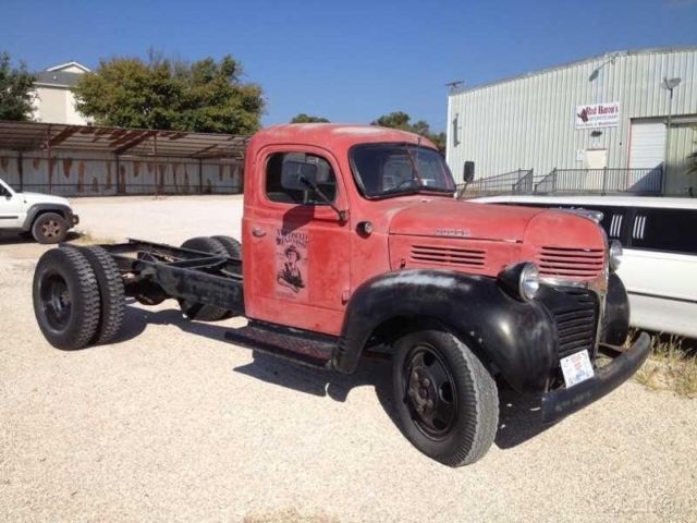 1947 Red Chevrolet Fleet Master