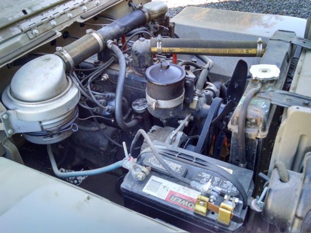 1947 Tan Willys CJ2A SUV