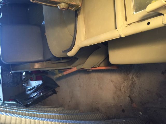 1947 Green Willys CJ2 Convertible