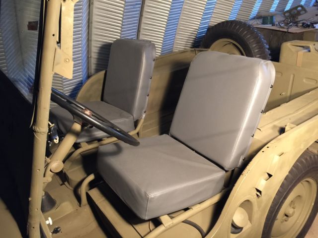 1947 Green Willys CJ2 Convertible