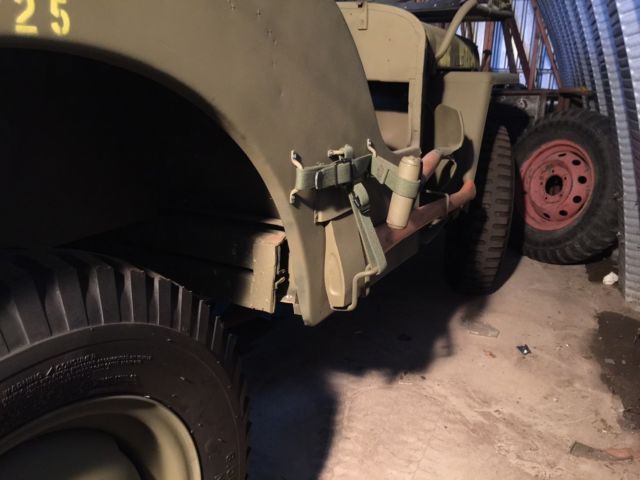 1947 Green Willys CJ2 Convertible