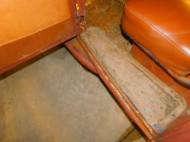 1947 Red Willys Jeep