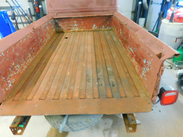 1947 Red Willys Jeep