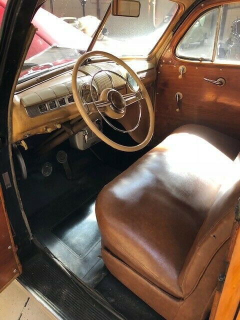 1947 Burgundy Ford Other Wagon