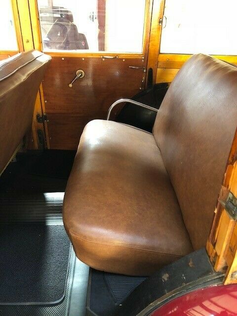 1947 Burgundy Ford Other Wagon