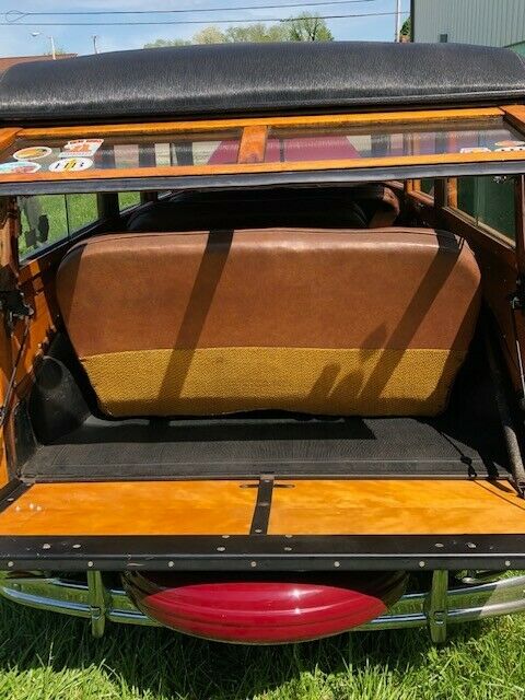 1947 Burgundy Ford Other Wagon