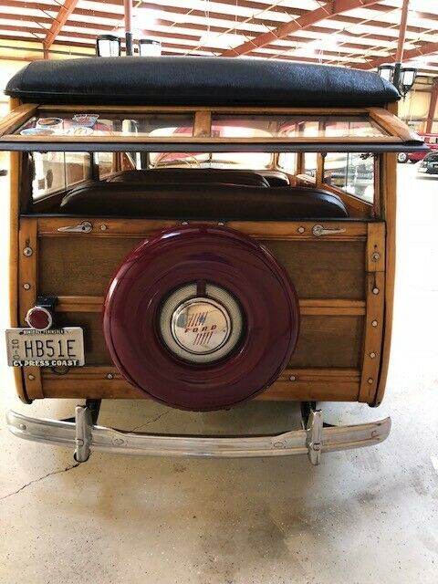1947 Burgundy Ford Other Wagon
