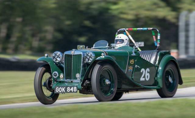 1948 British Racing Green MG T-Series Coupe