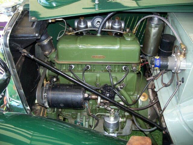 1948 British Racing Green MG T-Series Coupe