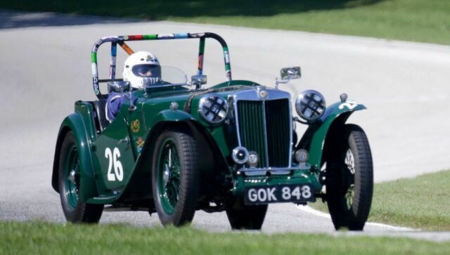 1948 British Racing Green MG T-Series Coupe