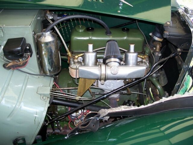 1948 British Racing Green MG T-Series Coupe
