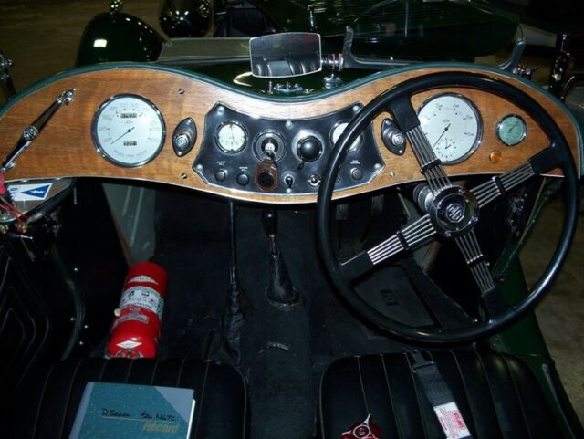 1948 British Racing Green MG T-Series Coupe
