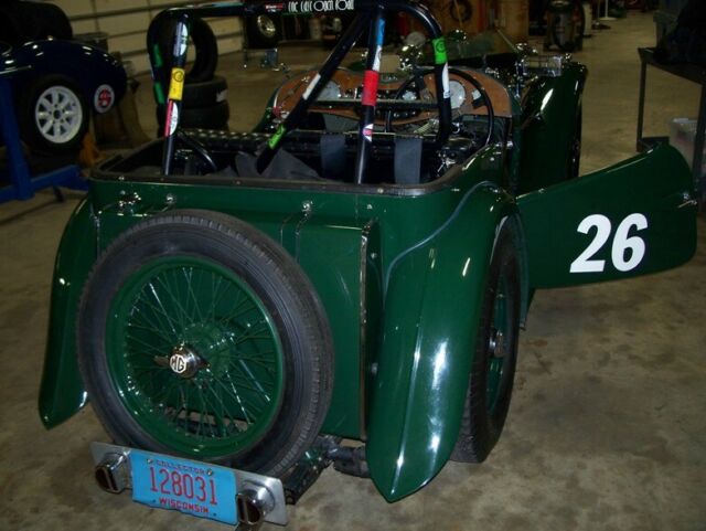 1948 British Racing Green MG T-Series Coupe