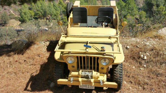 1947 Tan Willys CJ