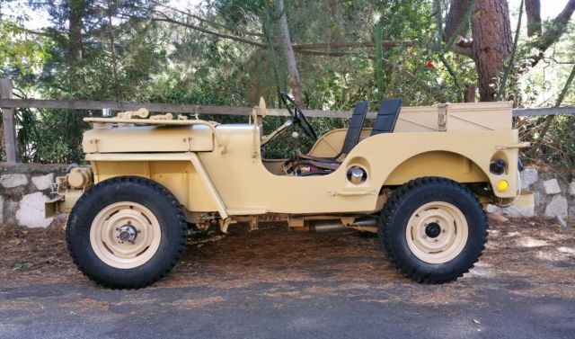 1947 Tan Willys CJ
