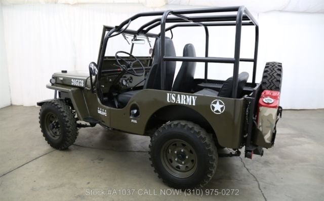 1948 Green Willys CJ2A Jeep