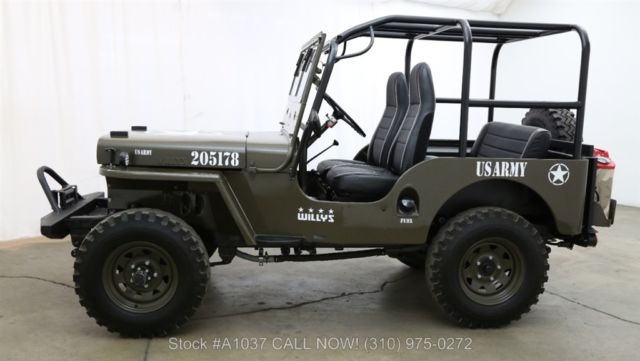 1948 Green Willys CJ2A Jeep