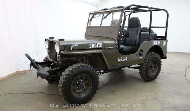 1948 Green Willys CJ2A Jeep