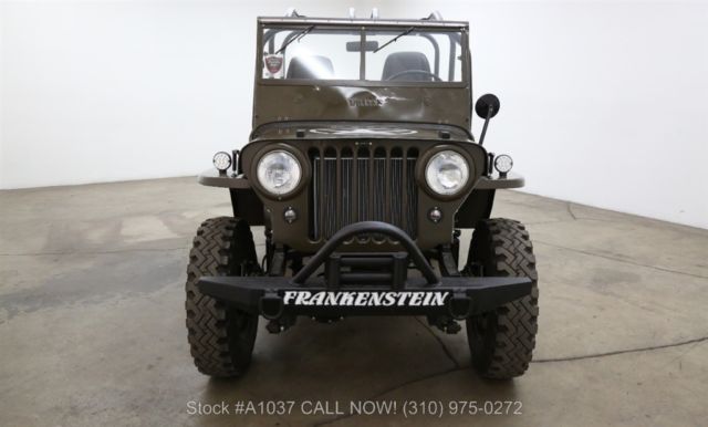 1948 Green Willys CJ2A Jeep